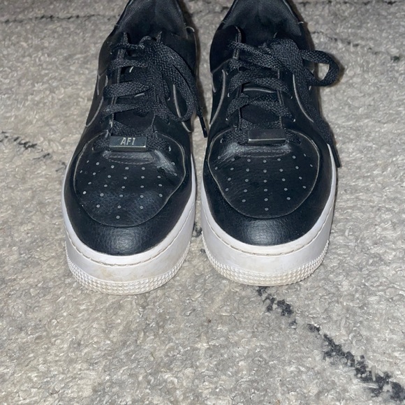 Black Air Force Ones - Picture 1 of 4